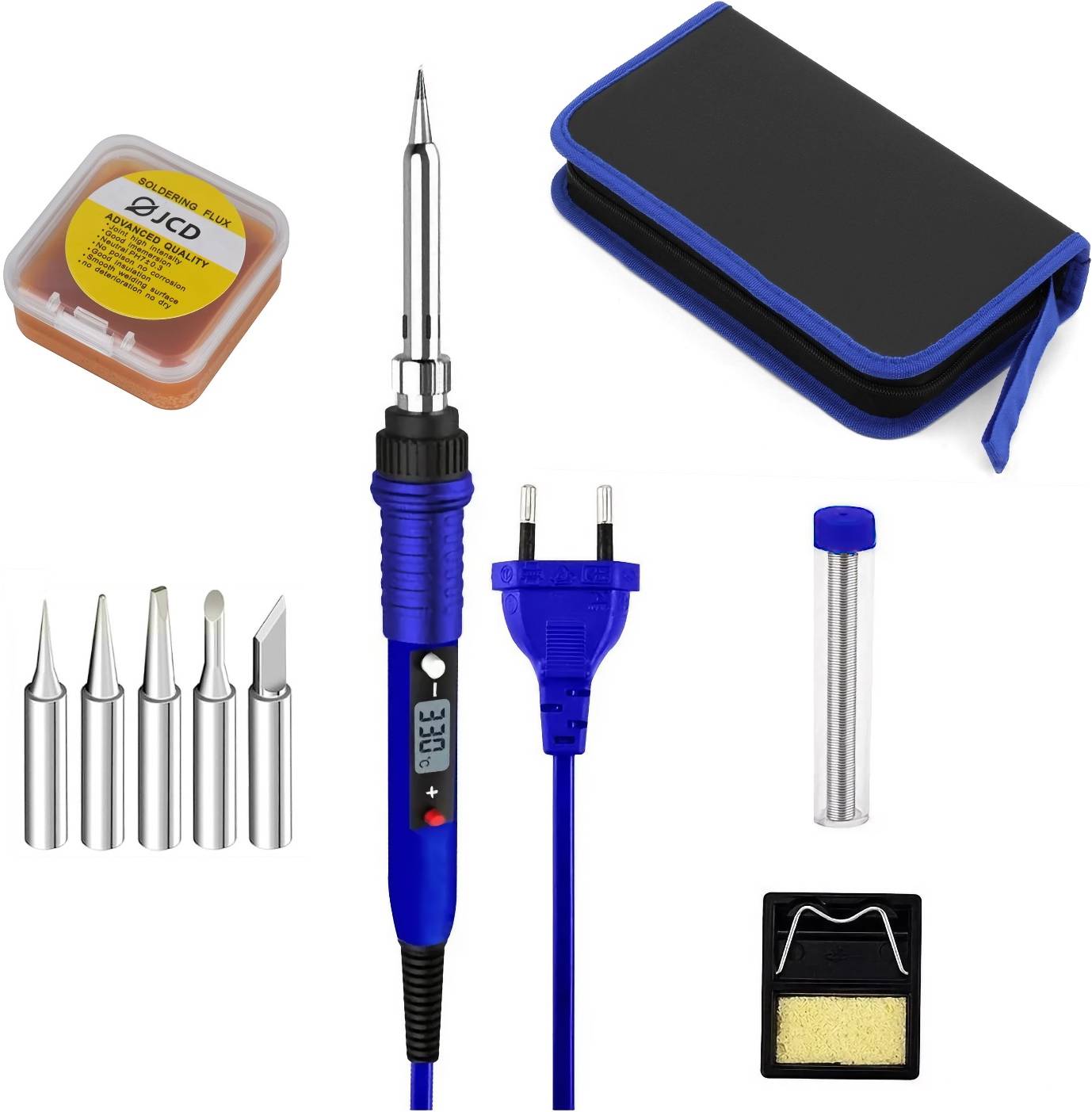 Паяльник INSPIRE набір QH908BLU-6TK-BD-EU - Фото 1