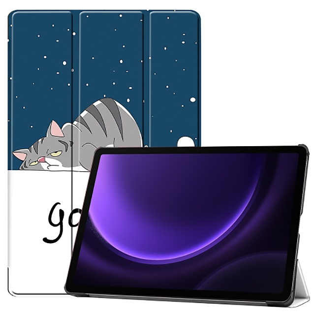 Чехол для планшета BeCover Smart Case for Samsung Galaxy Tab S10 FE (SM-X520/SM-X526) 10.9" Good Night (713286) - Фото 1