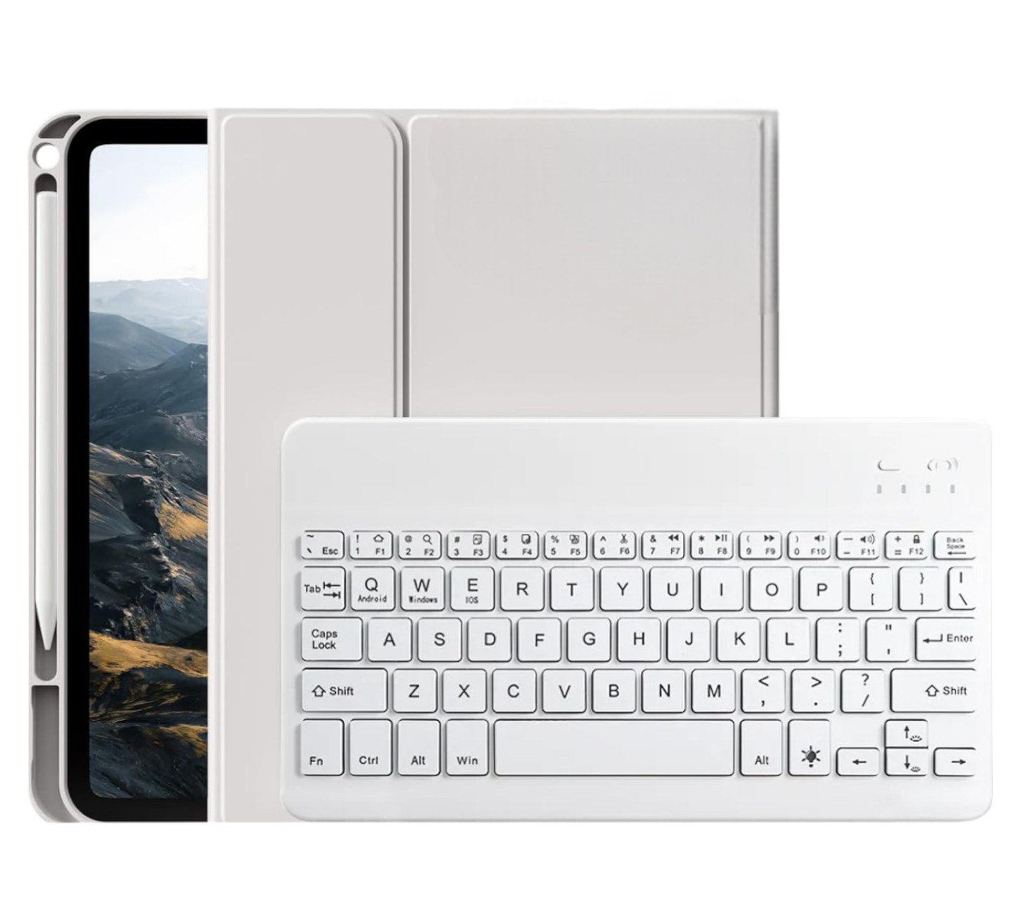 Чехол для планшета BeCover с беспроводной клавиатурой for Apple iPad Pro 13" M4 2024 Gray (713004) - Фото 1