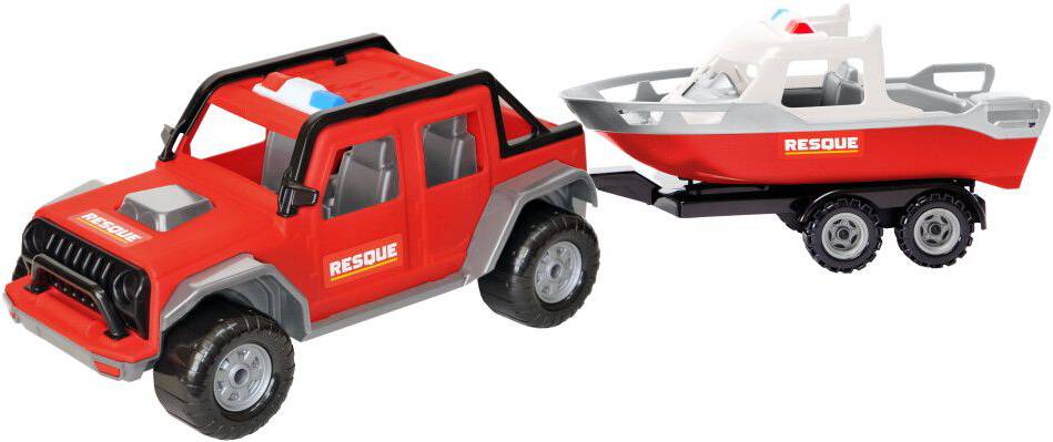 Автотранспорт Tigres Джип Титан с катером спасательным (40091) - Фото 1