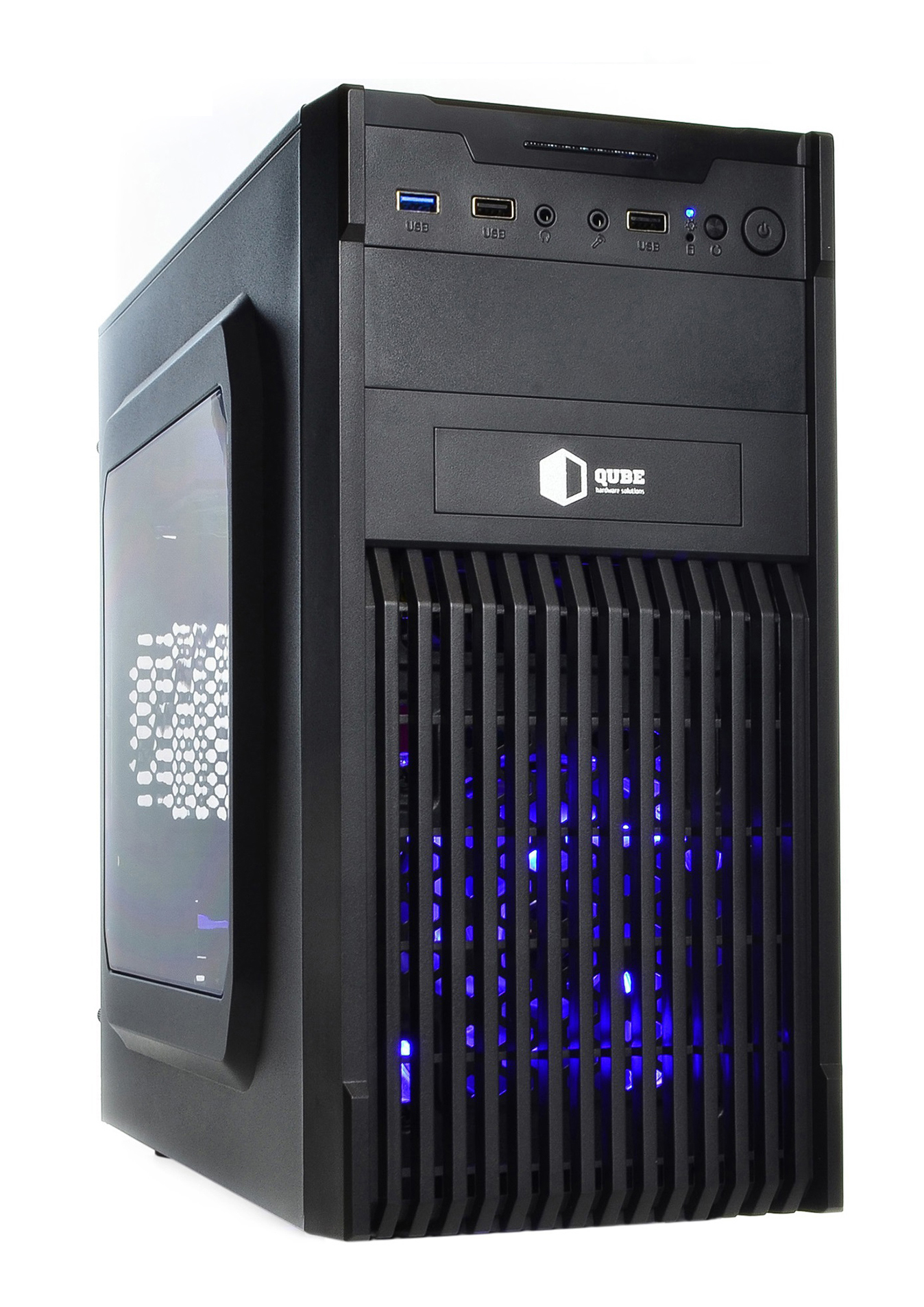 Системный блок QUBE QB i3 10100 GT 1030 2GB 821 (i310100GT10302GB821) - Фото 1