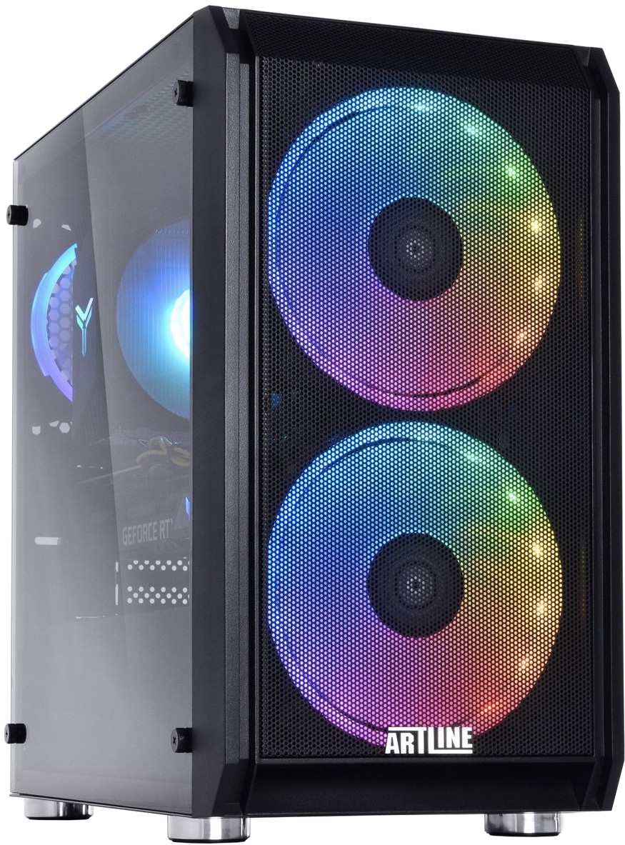 Системный блок QUBE QB Ryzen 5 5500 RTX 3050 8GB 162 (Ryzen55500RTX30508GB162) - Фото 1