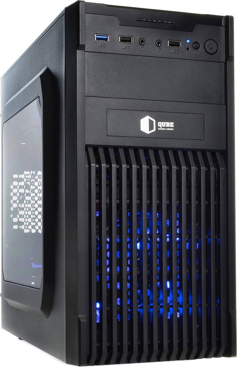 Системний блок QUBE QB Ryzen 5 5500 GT 1030 2GB 162 (Ryzen55500GT10302GB162) - Фото 1