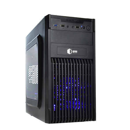 Системный блок QUBE QB Ryzen 5 5600 RX 560 4GB 1621 (Ryzen55600RX5604GB1621) - Фото 1