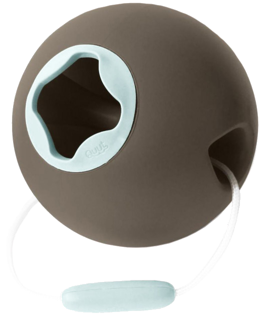Ведро для игры в песочнице Quut Ballo Silver/Blue (170136) - Фото 1