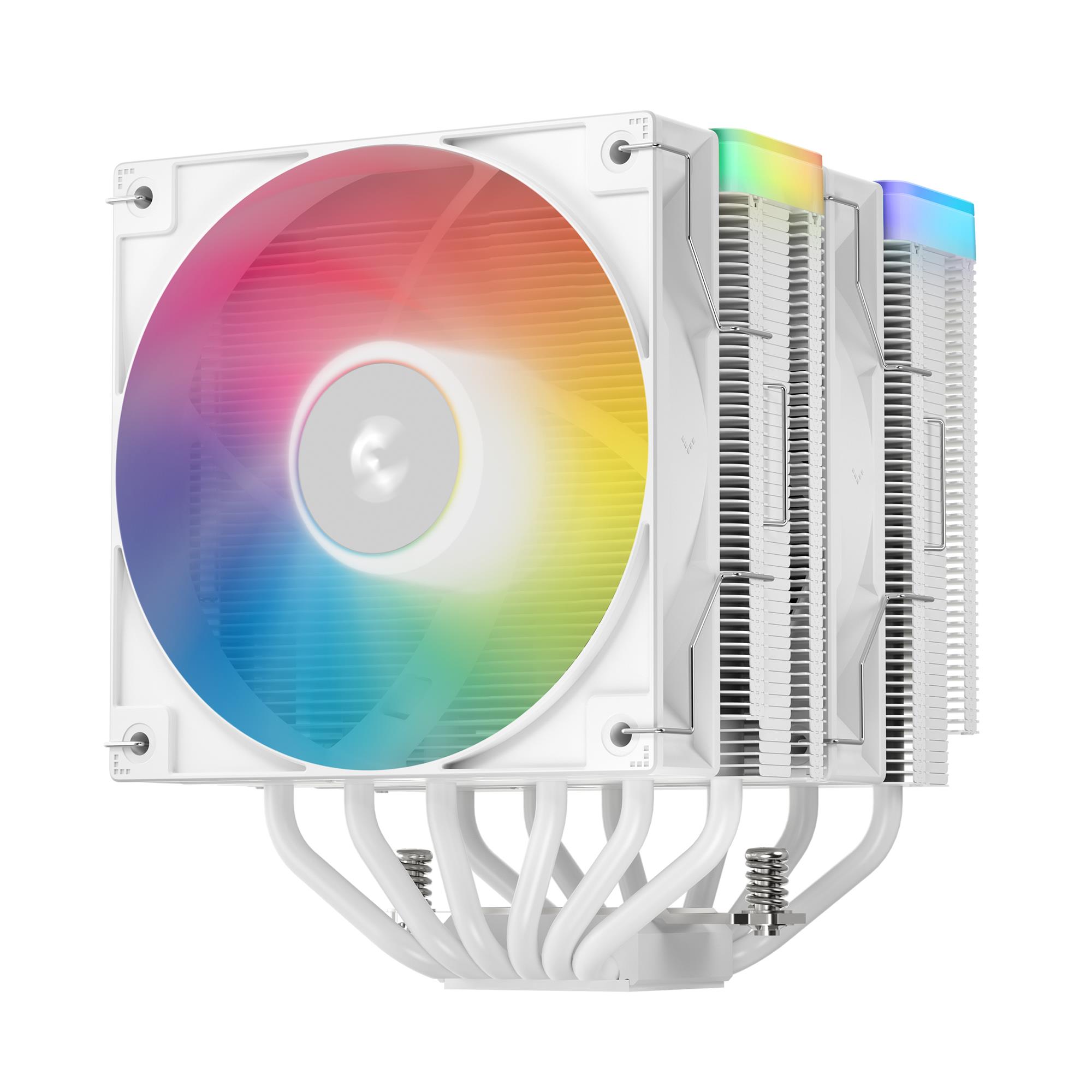 Процессорный кулер Deepcool AG620 WH ARGB V2 (R-AG620-WHAMMN-GJD) - Фото 1