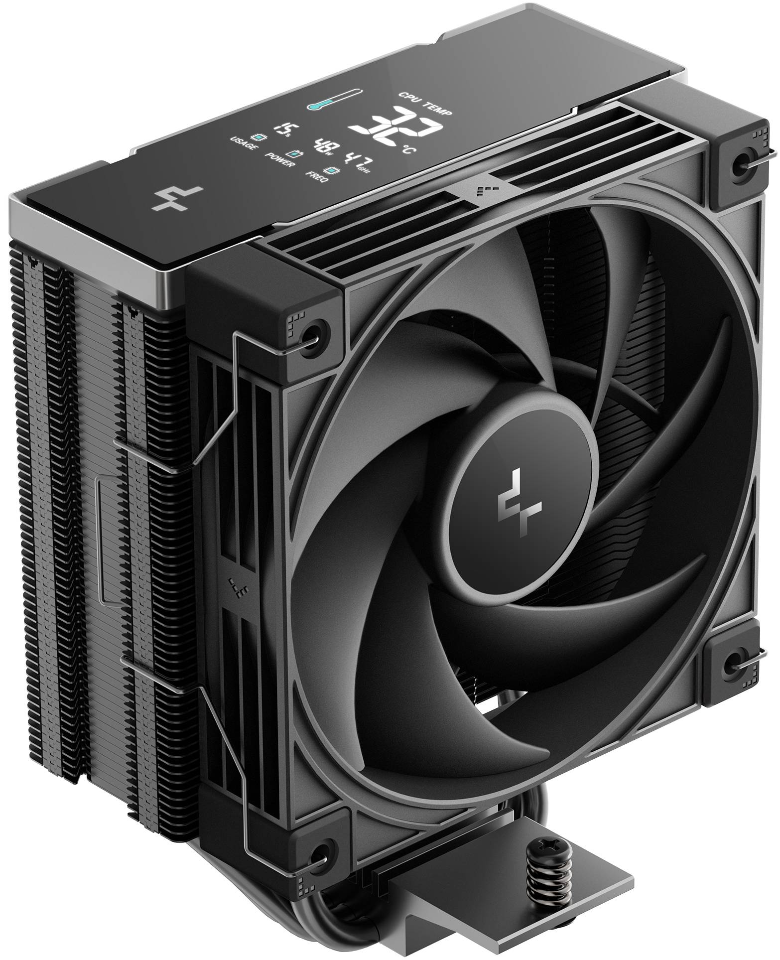 Купити Процесорний кулер Deepcool AK400 G2 Digital NYX Black (R-AK400G2-BKNNMN-GJD-1) - Фото 1 Процесорний кулер Deepcool AK400 G2 Digital NYX Black (R-AK400G2-BKNNMN-GJD-1) - Фото 1