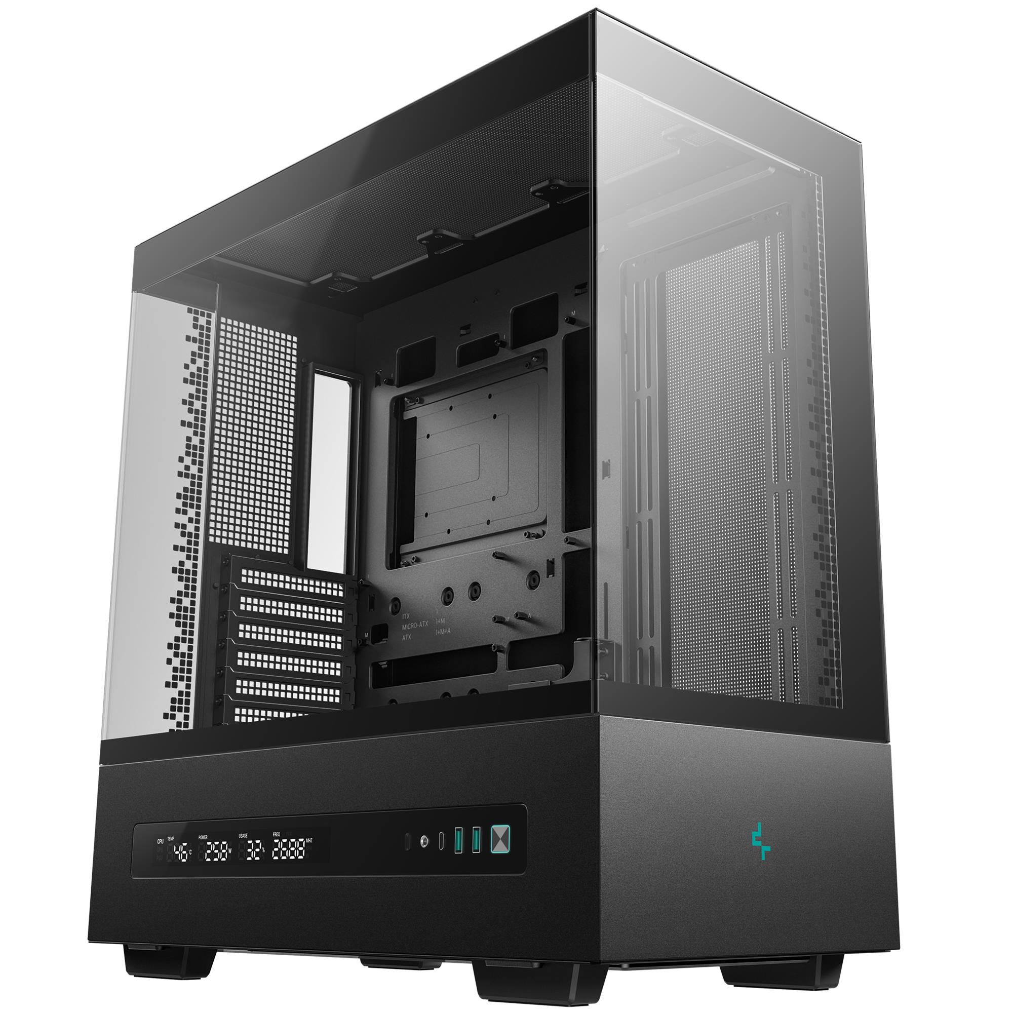 Корпус Deepcool CH690 Digital Black (R-CH690-BKNNA0D-G-1) без БП - Фото 1