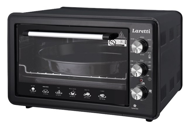 Печь электрическая LARETTI LR-EC3909 Black - Фото 1