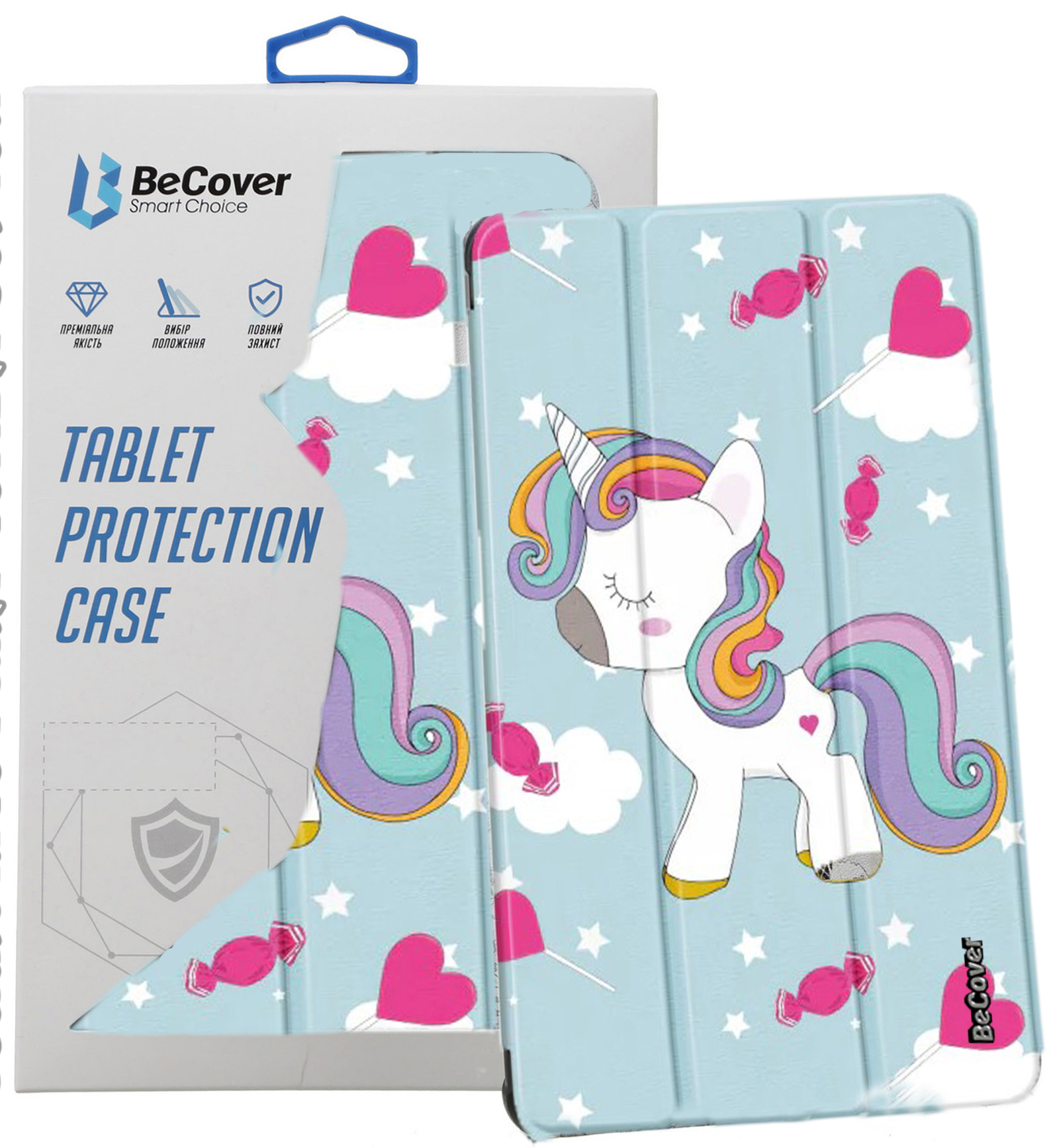 Чохол для планшета BeCover Smart Case for Teclast M40 Plus/P40HD/P30S 10.1" Unicorn (709554) - Фото 1