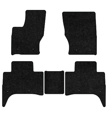 Коврики ворсовые в салон авто EVAtech Standard для Land Rover Range Rover Sport (L494) 2013-2022 2 поколение SUV EU черный кант (LR33640CB5LA8VEB) - Фото 1