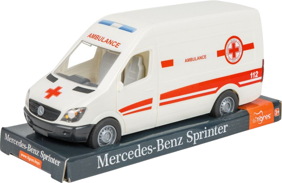 Колекційна спецтехніка Tigres Mercedes-Benz Sprinter швидка допомога (39712) - Фото 1