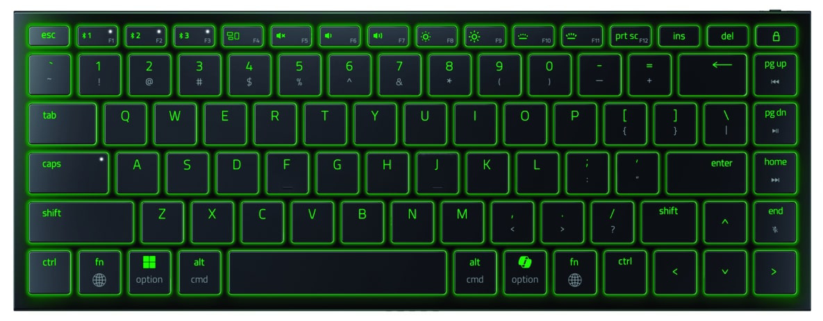 Клавиатура беспроводная Razer Joro Portable Keyboard (RZ03-02360100-R3M1) - Фото 1