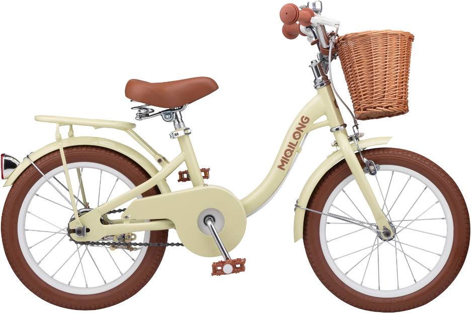 Двоколісний велосипед Miqilong LS 16" Beige (RBB-LS16-BEIGE) - Фото 1