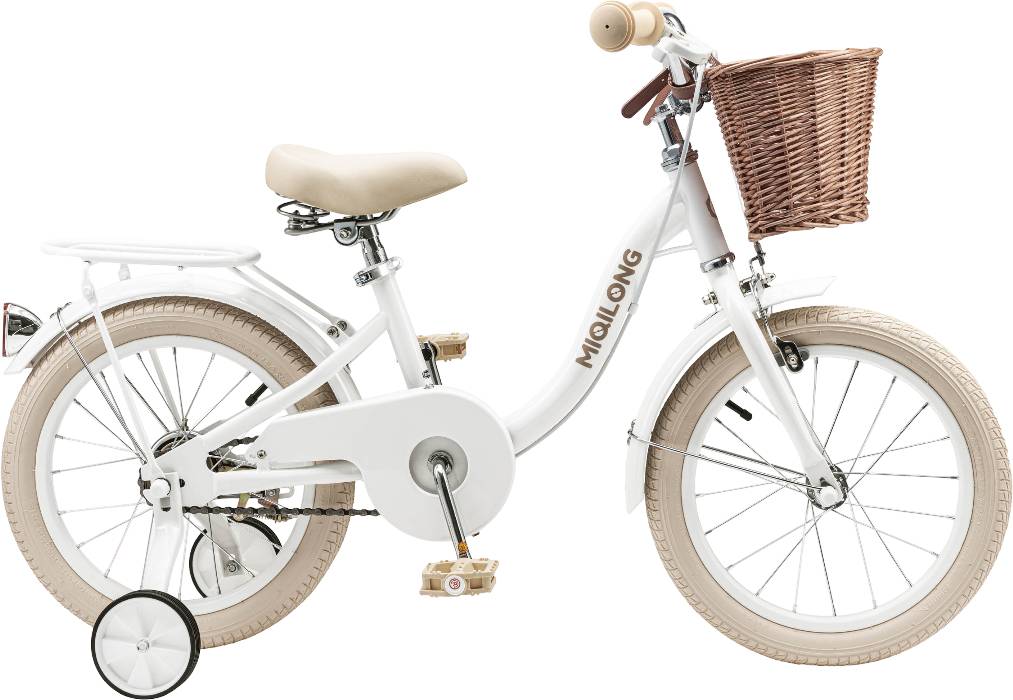 Двоколісний велосипед Miqilong LS 16" White (RBB-LS16-PEARL) - Фото 1
