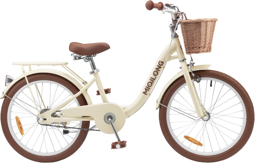 Двоколісний велосипед Miqilong LS 20" 
Beige (RBB-LS20-BEIGE) - Фото 1