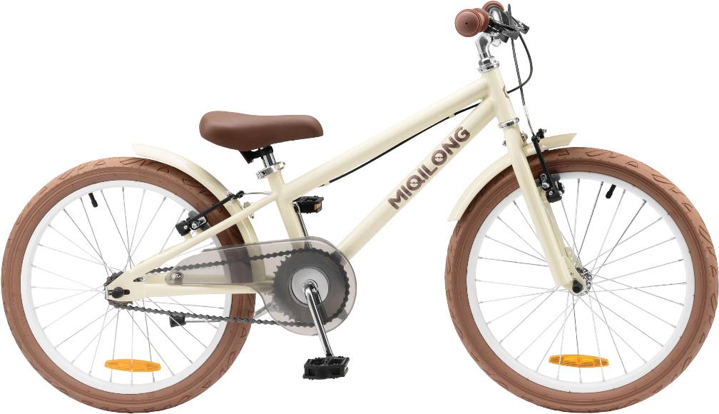Двоколісний велосипед Miqilong RM 20'' Beige (RBB-RM20-BEIGE) - Фото 1