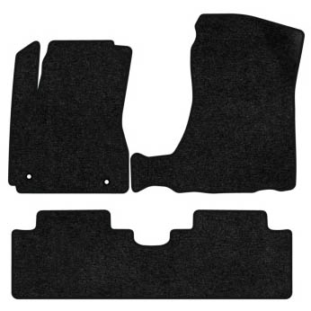 Коврики ворсовые в салон авто EVAtech Standard для Hyundai Tucson (JM) AT 2004-2010 1 поколение SUV Korea черный кант HY43594Z3TL2VEB - Фото 1