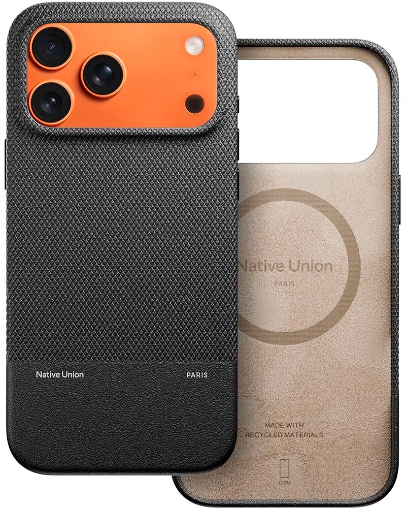 Чехол для смартфона Native Union RE Classic Case Black for iPhone 17 Pro (RECLA-BLK-NP25P) - Фото 1