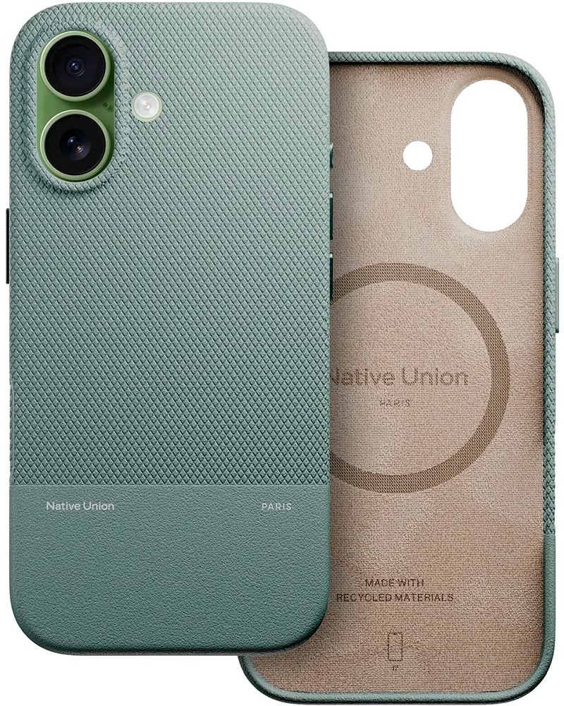 Чехол для смартфона Native Union RE Classic Case Slate Green for iPhone 17 (RECLA-GRN-NP25) - Фото 1