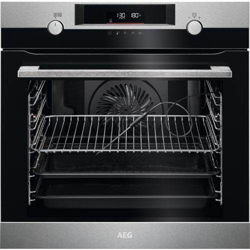Духовой шкаф электрический AEG BPK556360M - Фото 1