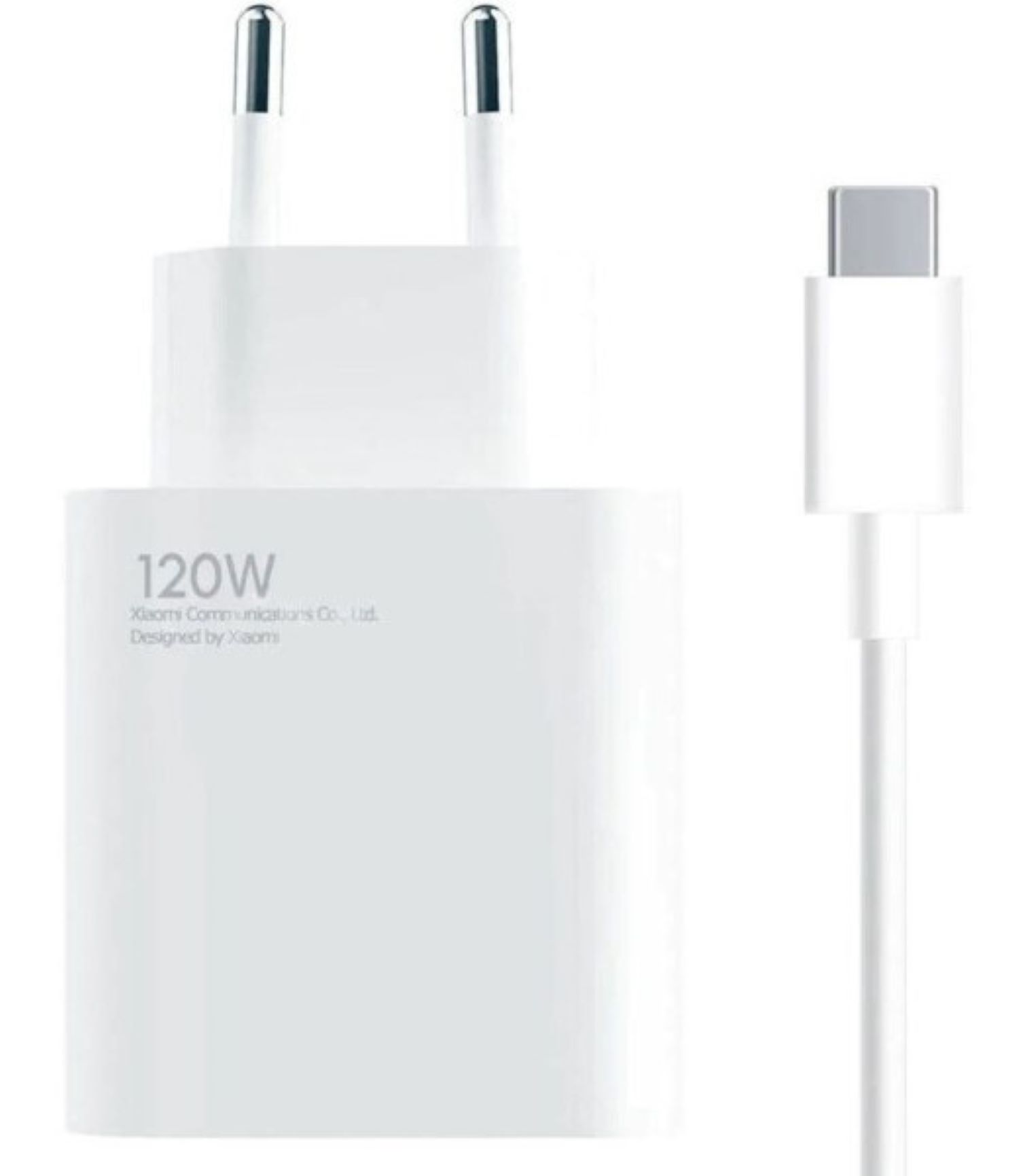 Мережевий зарядний пристрій Xiaomi 120W HyperCharge Combo (Type-A) EU + кабель USB-C (BHR9462EU) - Фото 1