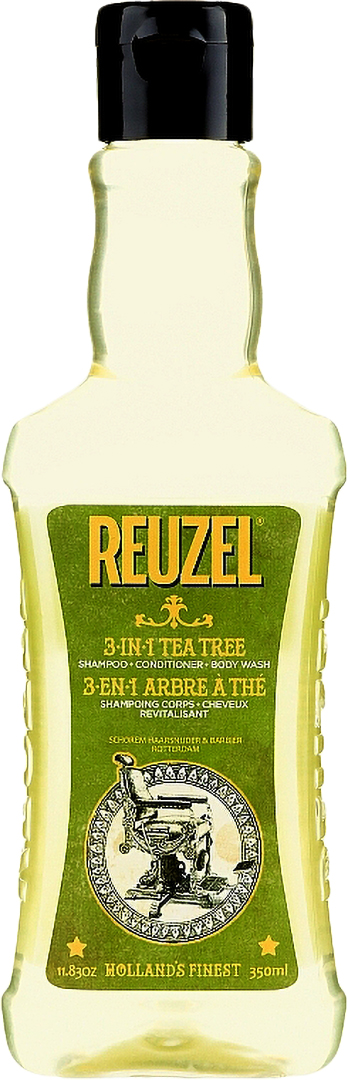 Шампунь мужской Reuzel 3-in-1 Tea Tree 350 мл (852968008976) - Фото 1
