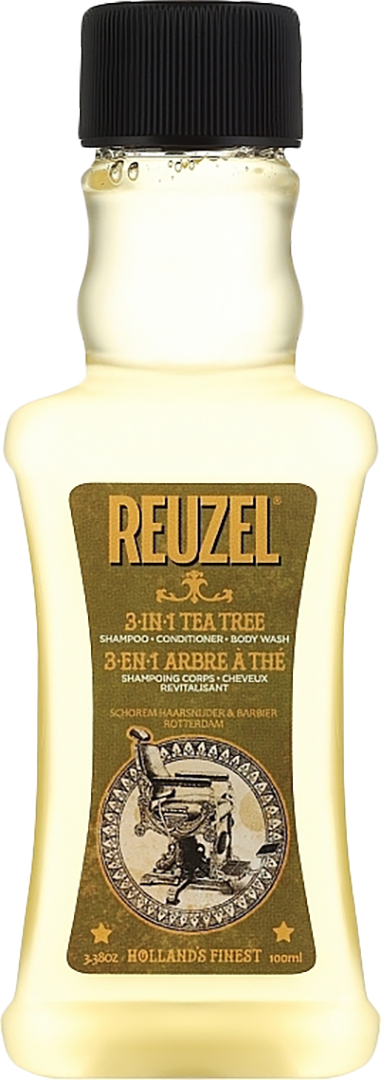 Шампунь чоловічий Reuzel 3в1 Tea Tree 100 мл (860000681612) - Фото 1