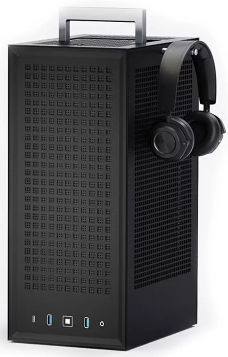 Корпус Hyte Revolt 3 Black Mini-ITX PCIE 4.0 cable included (CS-HYTE-REVOLT3-B) - Фото 1