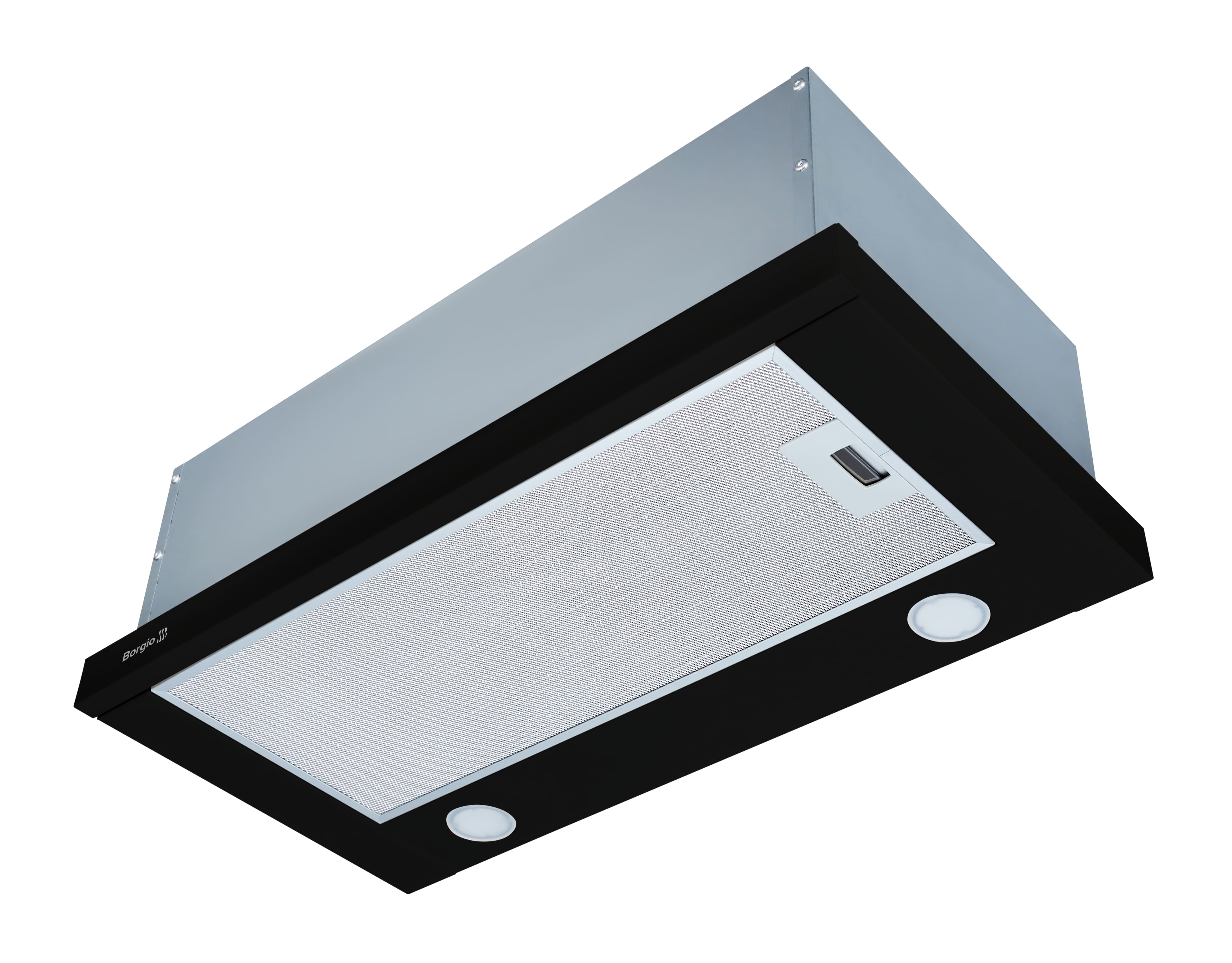 Вытяжка встраиваемая Borgio TLF (TR) 60 Black Glass - Фото 1