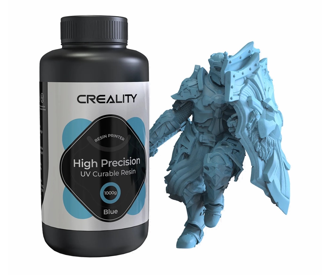 Резиновый фотополимер Creality LCD 8K High Precision Blue  (3302190002) - Фото 1