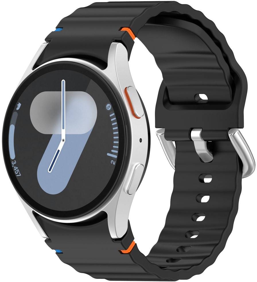 Купити Ремінець для смарт-годинника BeCover Ribbed Tape (20mm) for Samsung Galaxy Watch 7 (40/44mm)/7 FE/6/6 Classic/5/5 Pro/4/4 Classic/Watch 3 (41mm) Black (712037) - Фото 1 Ремінець для смарт-годинника BeCover Ribbed Tape (20mm) for Samsung Galaxy Watch 7 (40/44mm)/7 FE/6/6 Classic/5/5 Pro/4/4 Classic/Watch 3 (41mm) Black (712037) - Фото 1