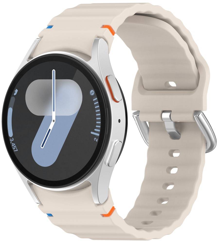Купити Ремінець для смарт-годинника BeCover Ribbed Tape (20mm) for Samsung Galaxy Watch 7 (40/44mm)/7 FE/6/6 Classic/5/5 Pro/4/4 Classic/Watch 3 (41mm) Cream (712039) - Фото 1 Ремінець для смарт-годинника BeCover Ribbed Tape (20mm) for Samsung Galaxy Watch 7 (40/44mm)/7 FE/6/6 Classic/5/5 Pro/4/4 Classic/Watch 3 (41mm) Cream (712039) - Фото 1