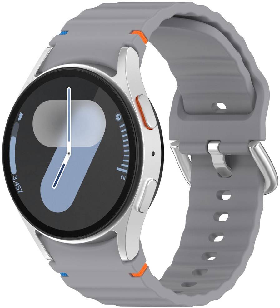 Купити Ремінець для смарт-годинника BeCover Ribbed Tape (20mm) for Samsung Galaxy Watch 7 (40/44mm)/7 FE/6/6 Classic/5/5 Pro/4/4 Classic/Watch 3 (41mm) Gray (712042) - Фото 1 Ремінець для смарт-годинника BeCover Ribbed Tape (20mm) for Samsung Galaxy Watch 7 (40/44mm)/7 FE/6/6 Classic/5/5 Pro/4/4 Classic/Watch 3 (41mm) Gray (712042) - Фото 1