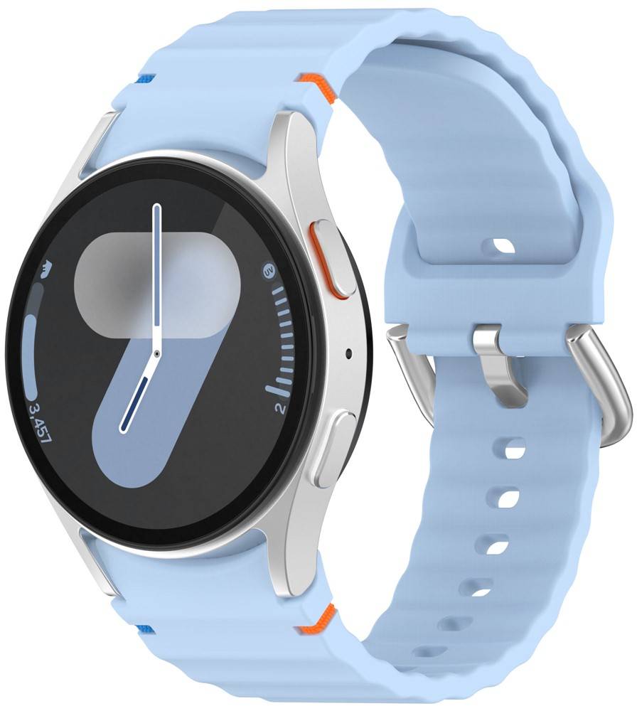 Купити Ремінець для смарт-годинника BeCover Ribbed Tape (20mm) for Samsung Galaxy Watch 7 (40/44mm)/7 FE/6/6 Classic/5/5 Pro/4/4 Classic/Watch 3 (41mm) Lite Blue (712044) - Фото 1 Ремінець для смарт-годинника BeCover Ribbed Tape (20mm) for Samsung Galaxy Watch 7 (40/44mm)/7 FE/6/6 Classic/5/5 Pro/4/4 Classic/Watch 3 (41mm) Lite Blue (712044) - Фото 1