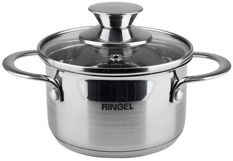 Кастрюля Ringel Kinder 12 см (0.6 л) с кр. (RG-2006-12) - Фото 1
