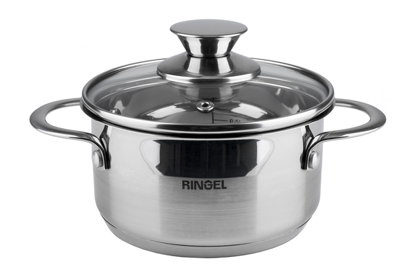 Кастрюля Ringel Kinder 14 см (1.0 л) с кр. (RG-2006-14) - Фото 1
