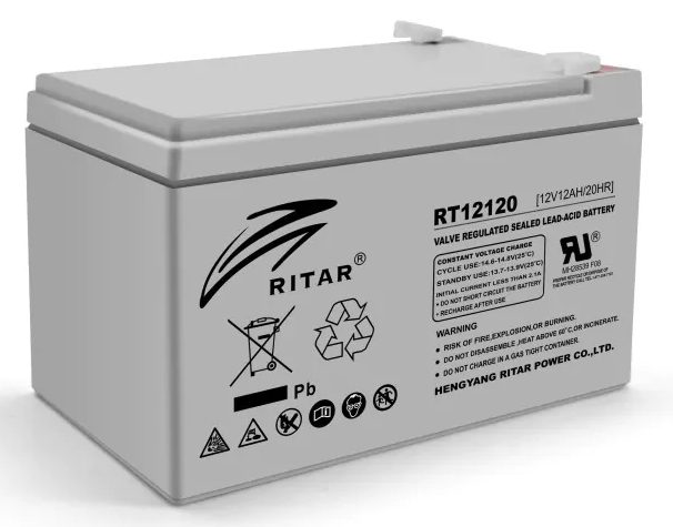 Аккумулятор для ИБП Ritar 12V 12AH (RT12120/03224) AGM - Фото 1