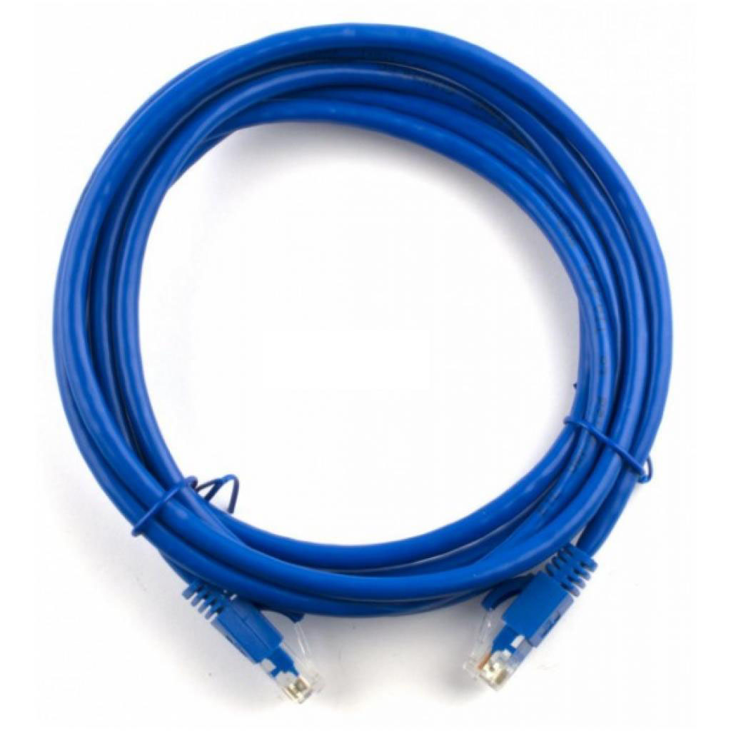 Кабель патч-корд Ritar Cat.6 UTP CU 20 m Blue (PCR-CU6/20Be) - Фото 1