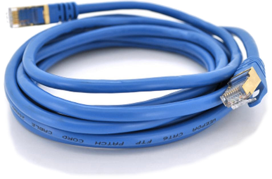 Кабель патч-корд Ritar Cat.6e RJ-45 CU 10 m Blue (PCR-SFP/10Be / 04291) - Фото 1