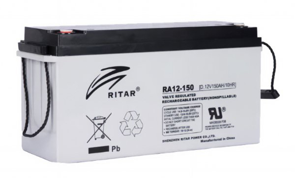 Аккумулятор для ИБП Ritar RA12-150 - Фото 1