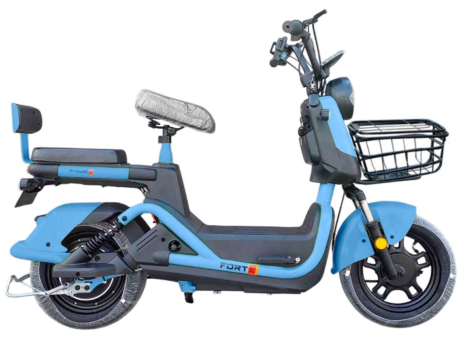 Электроскутер Forte RITM Blue (+Аккумулятор 12V20A/25А 5 шт.) - Фото 1