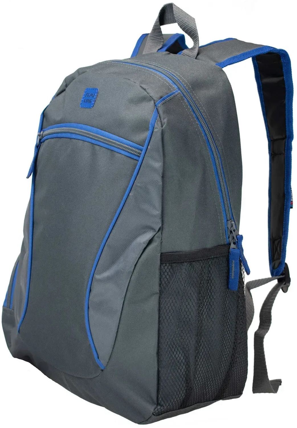 Купить Рюкзак городской Semi Line 18 Grey/Blue Elements (J4917-3) - Фото 1 Рюкзак городской Semi Line 18 Grey/Blue Elements (J4917-3) - Фото 1
