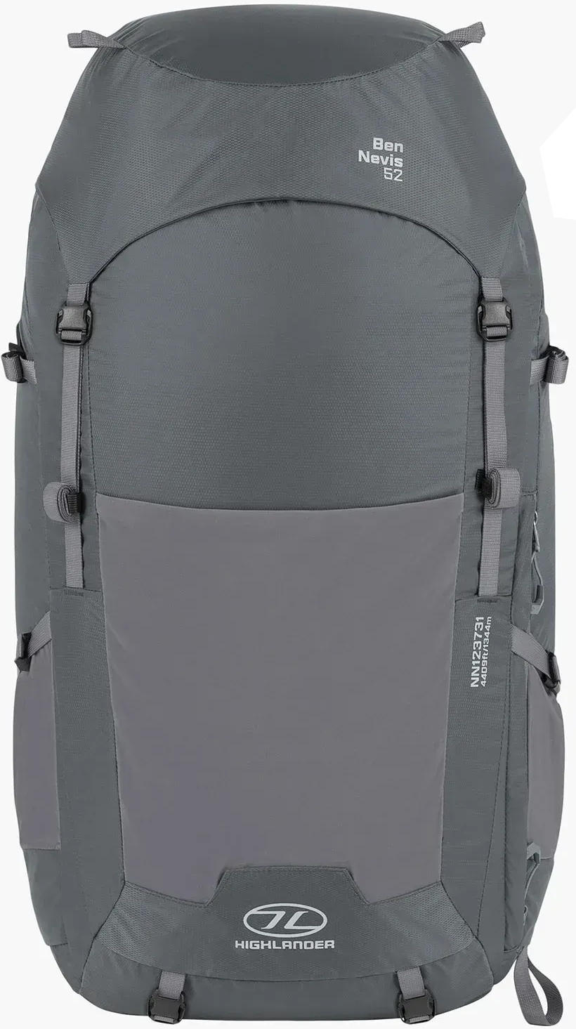 Туристический рюкзак Highlander Ben Nevis Men 52L Grey (RUC275-GR) - Фото 1