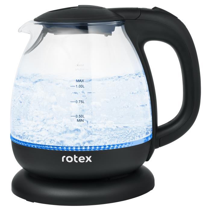 Купить Электрический чайник Rotex RKT80-B - Фото 1 Электрический чайник Rotex RKT80-B - Фото 1