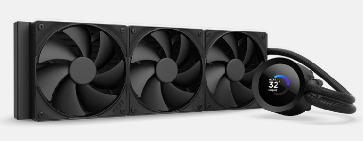 Водяная система охлаждения NZXT Kraken Plus V2 Black (RL-KN360-B2) - Фото 1