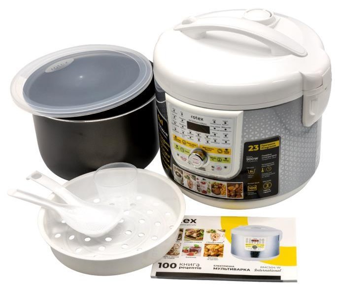 Купить Уценка - Мультиварка Rotex RMC504-W International - Фото 1 Уценка - Мультиварка Rotex RMC504-W International - Фото 1