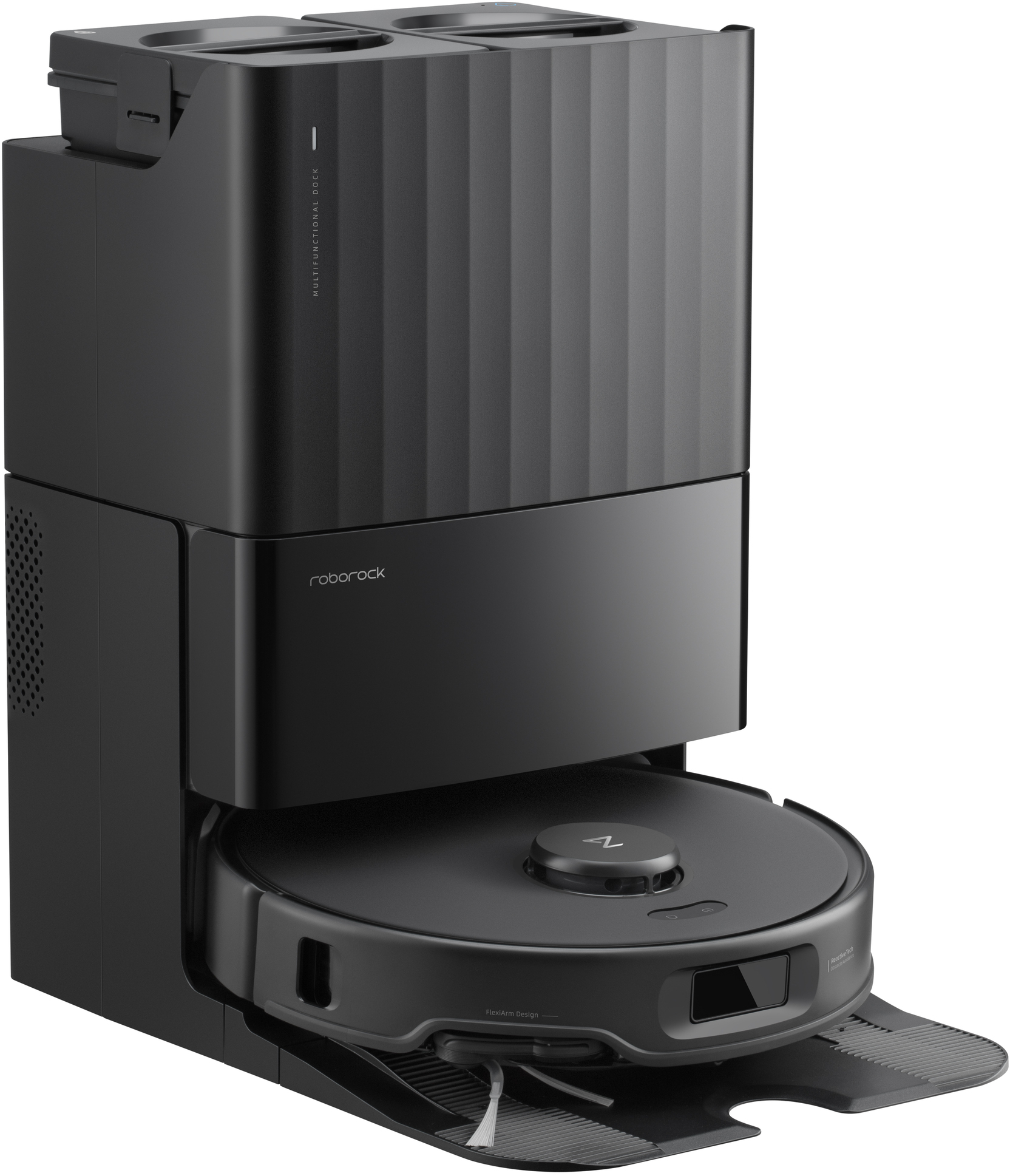 Робот-пилосос миючий RoboRock Qrevo Edge 5V1 Black - Фото 1