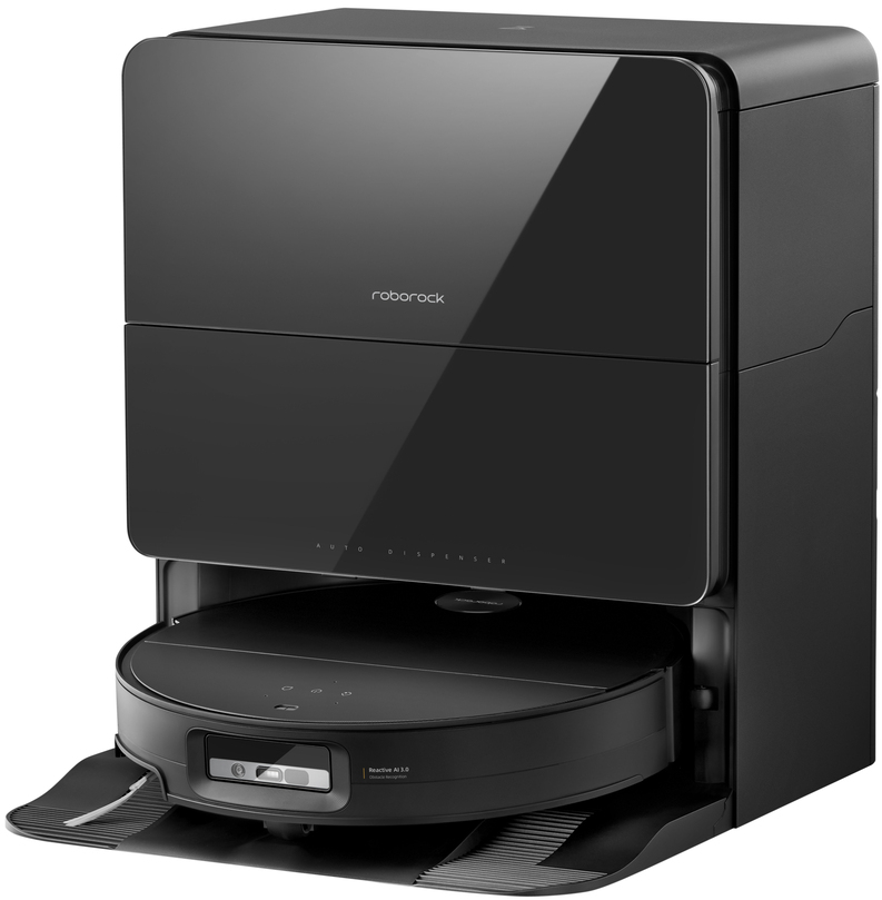 Робот-пылесос моющий RoboRock Saros 10 Black - Фото 1