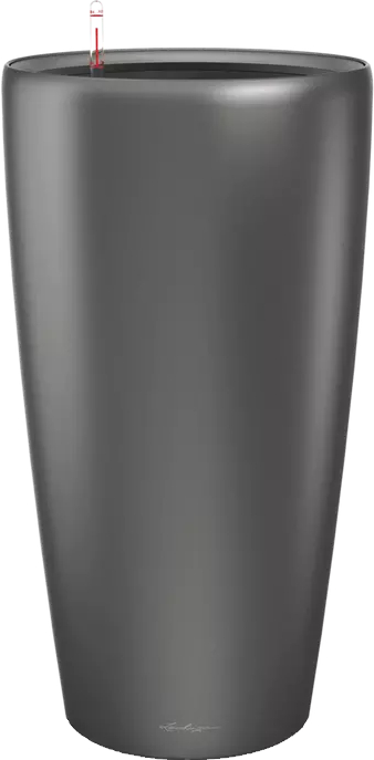 Купить Вазон Lechuza Рондо Премиум 40 Антрацит (15743) - Фото 1 Вазон Lechuza Рондо Премиум 40 Антрацит (15743) - Фото 1
